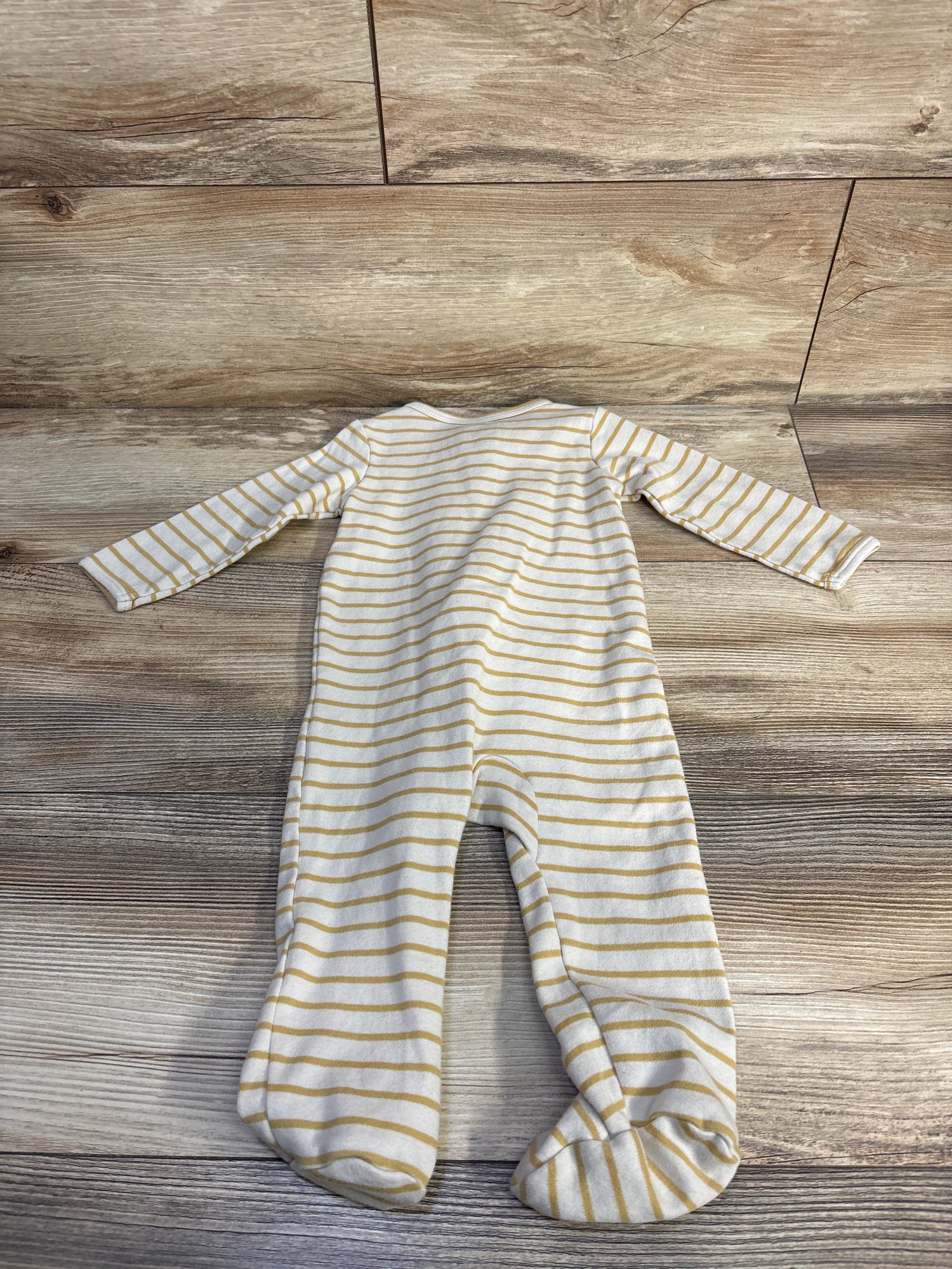 Carter's Striped Lion Sleeper Cream sz 9m