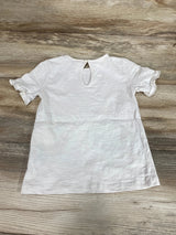 H&M Ruffle Trim Shirt Beige sz 2T