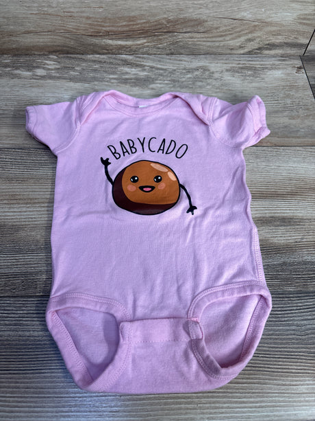 Rabbit Skins Babycado Bodysuit Pink sz 12m - Me n Mommy To Be