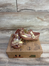 Mini Melissa 'Ultragirl Princess' Jelly Flats Metallic Pink sz 5c