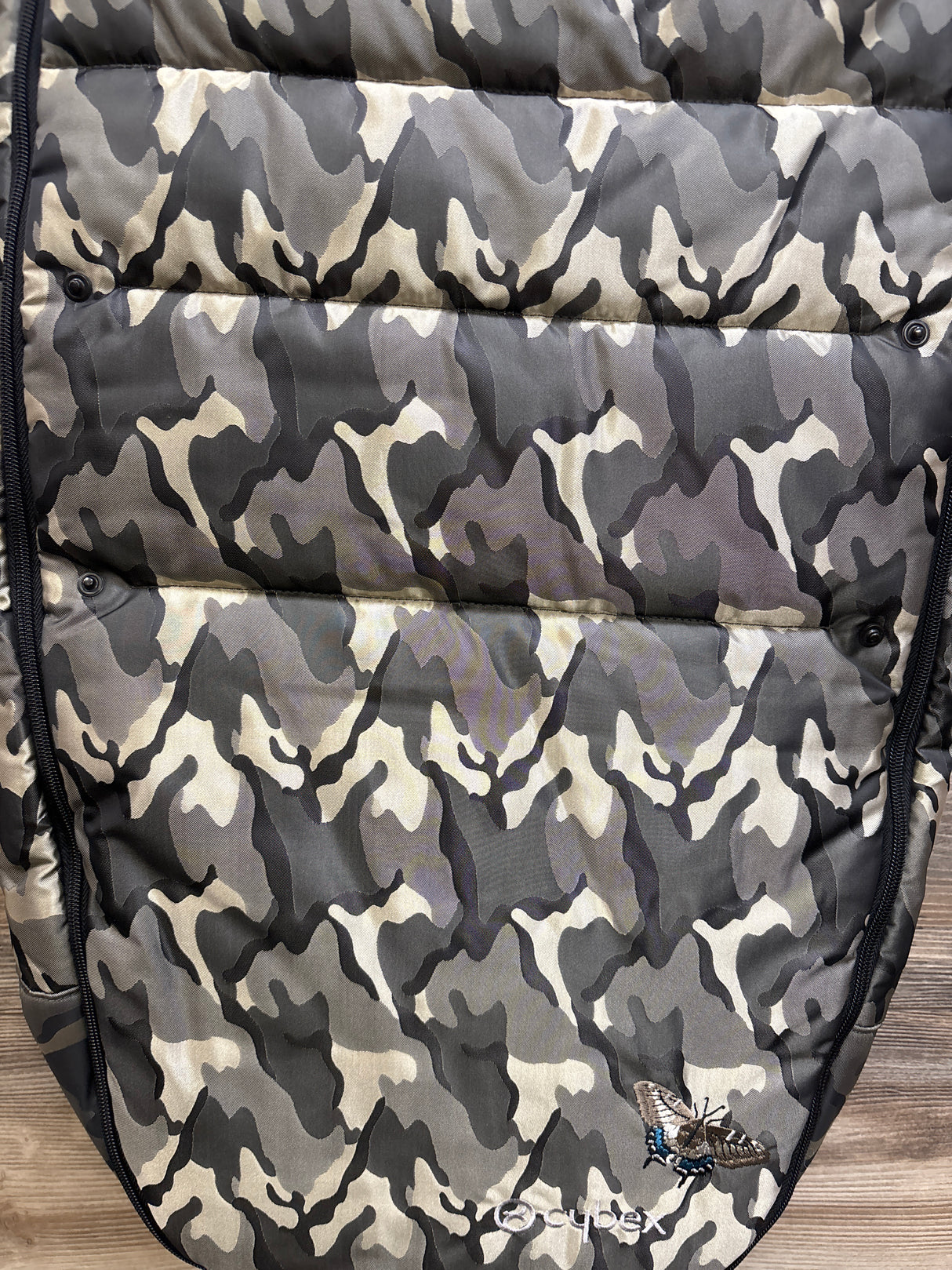 Cybex Platinum Footmuff in Butterfly Camo