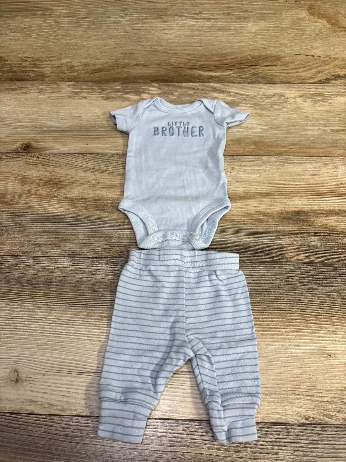 Just One You 2pc Bodysuit & Pants Set Blue sz Newborn