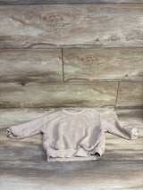 Easy Peasy Pullover Sweatshirt Tan sz 18m