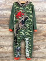 Jurassic Park Hooded Coverall Green sz 4-5T