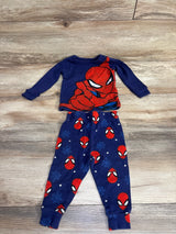 Marvel Spiderman 2pc Pajama Set Navy sz 12m