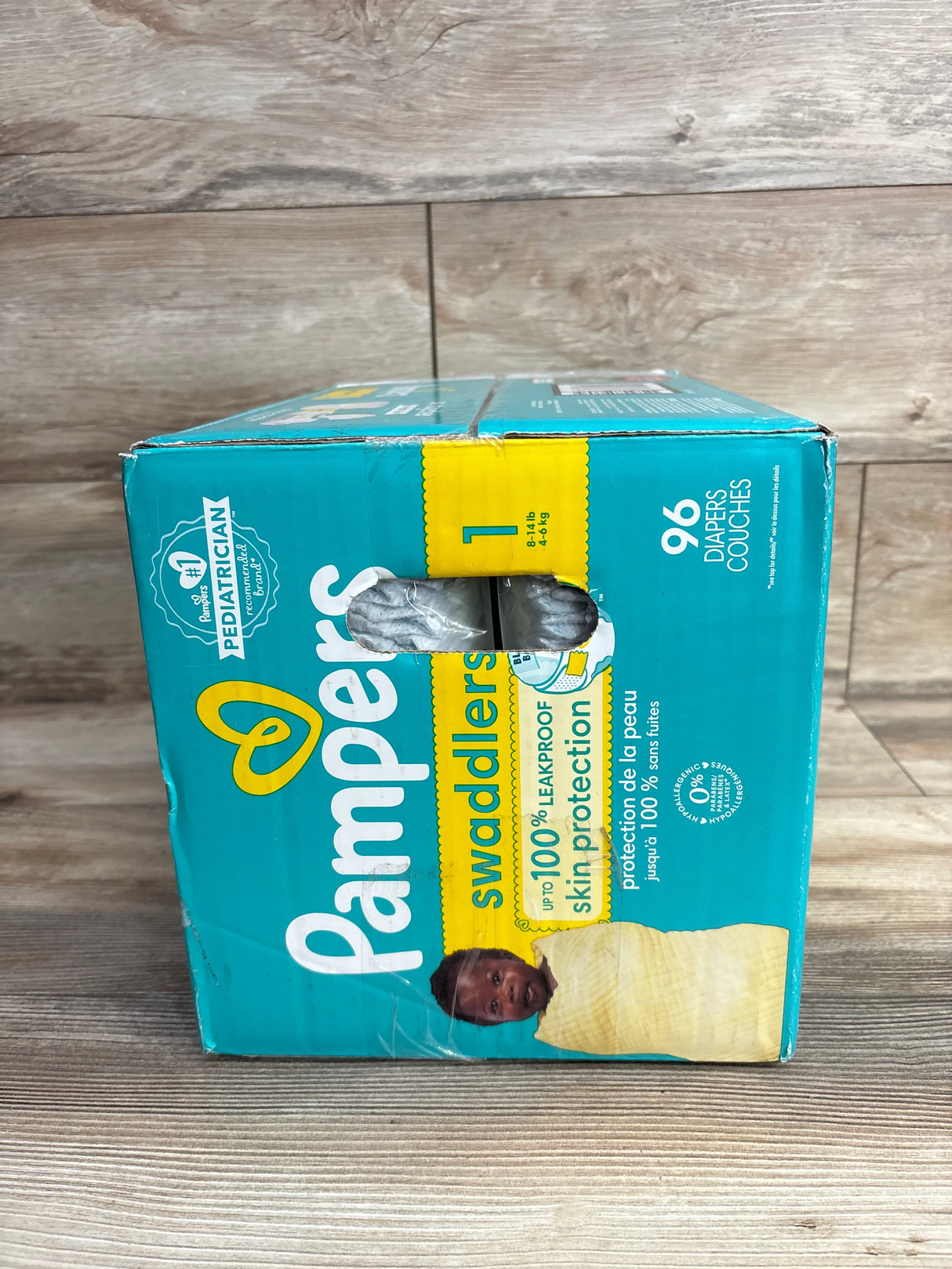 NEW Pampers Swaddlers Diapers Size 1 96ct.
