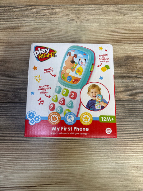 NEW Play Right My First Phone - Me n Mommy To Be
