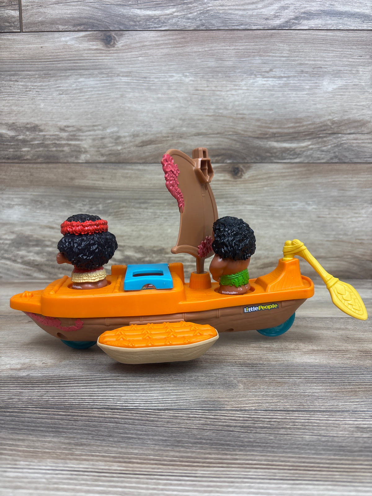 Fisher Price Little People Disney Moana & Maui's Canoe 3pc