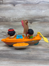 Fisher Price Little People Disney Moana & Maui's Canoe 3pc