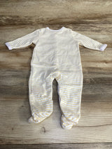 Hello Kitty Striped Sleeper White sz 0-3m