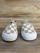 NEW BMCITYBM Mesh First Walkers Shoes Checkered Beige sz 5c