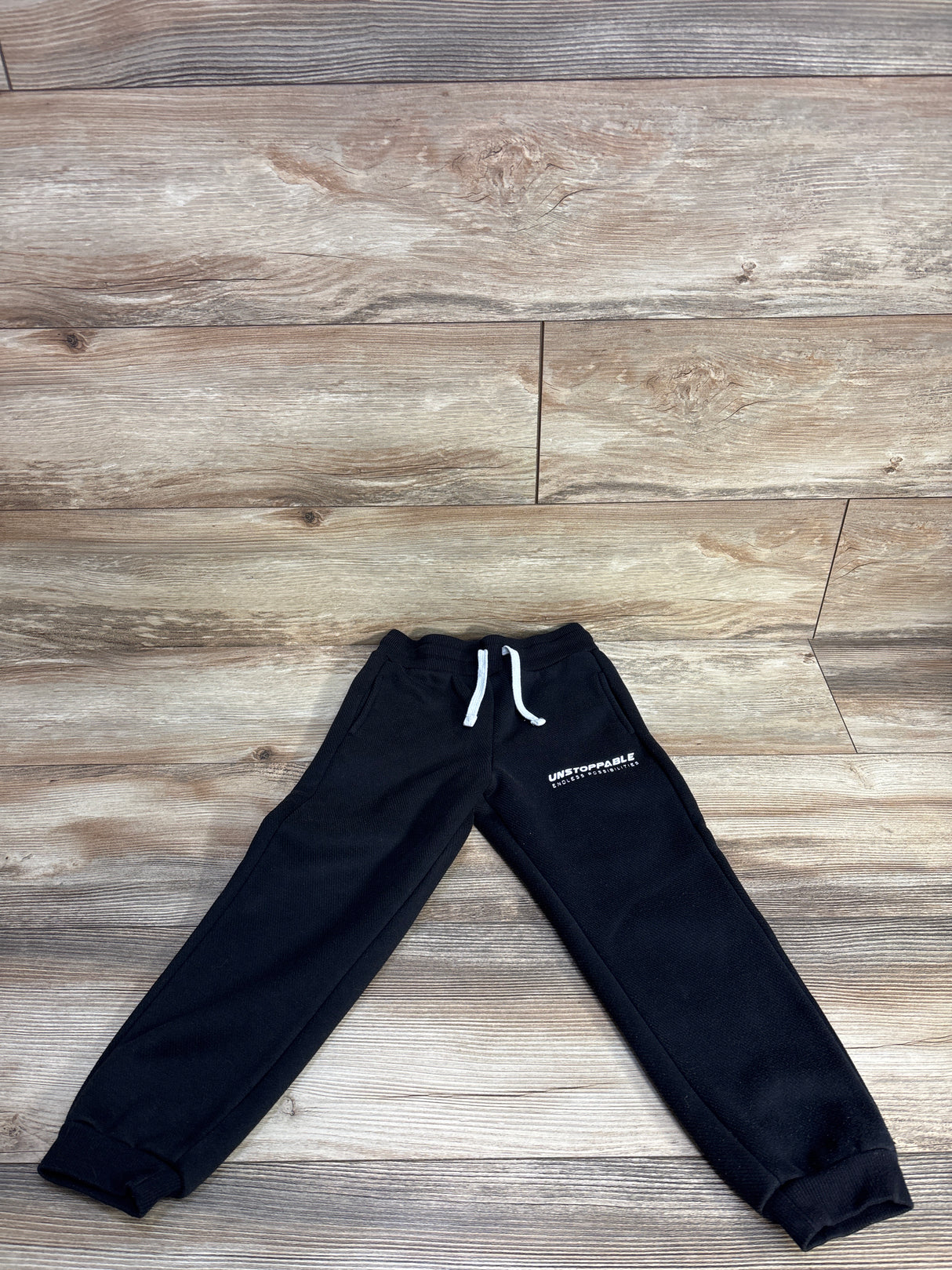 Primark Cares Drawstring Pants Black sz 4-5T