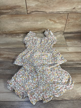 Little Co. 2pc Floral Top & Shorts Set Ivory sz 4T