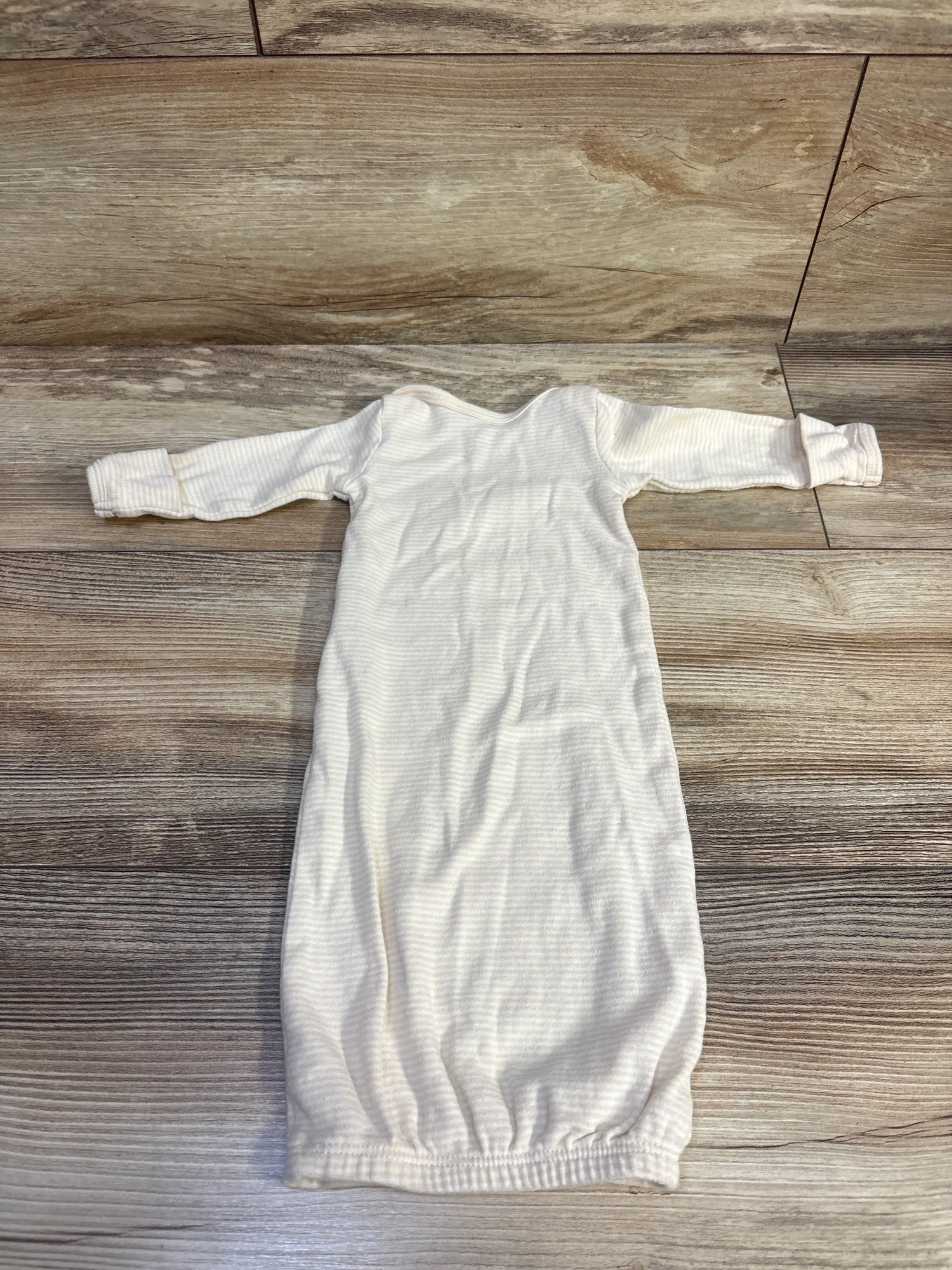 Carter's Striped Sleep Gown Beige sz Preemie