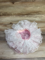 Lace Tulle Mini Tutu Pink sz 12-24m