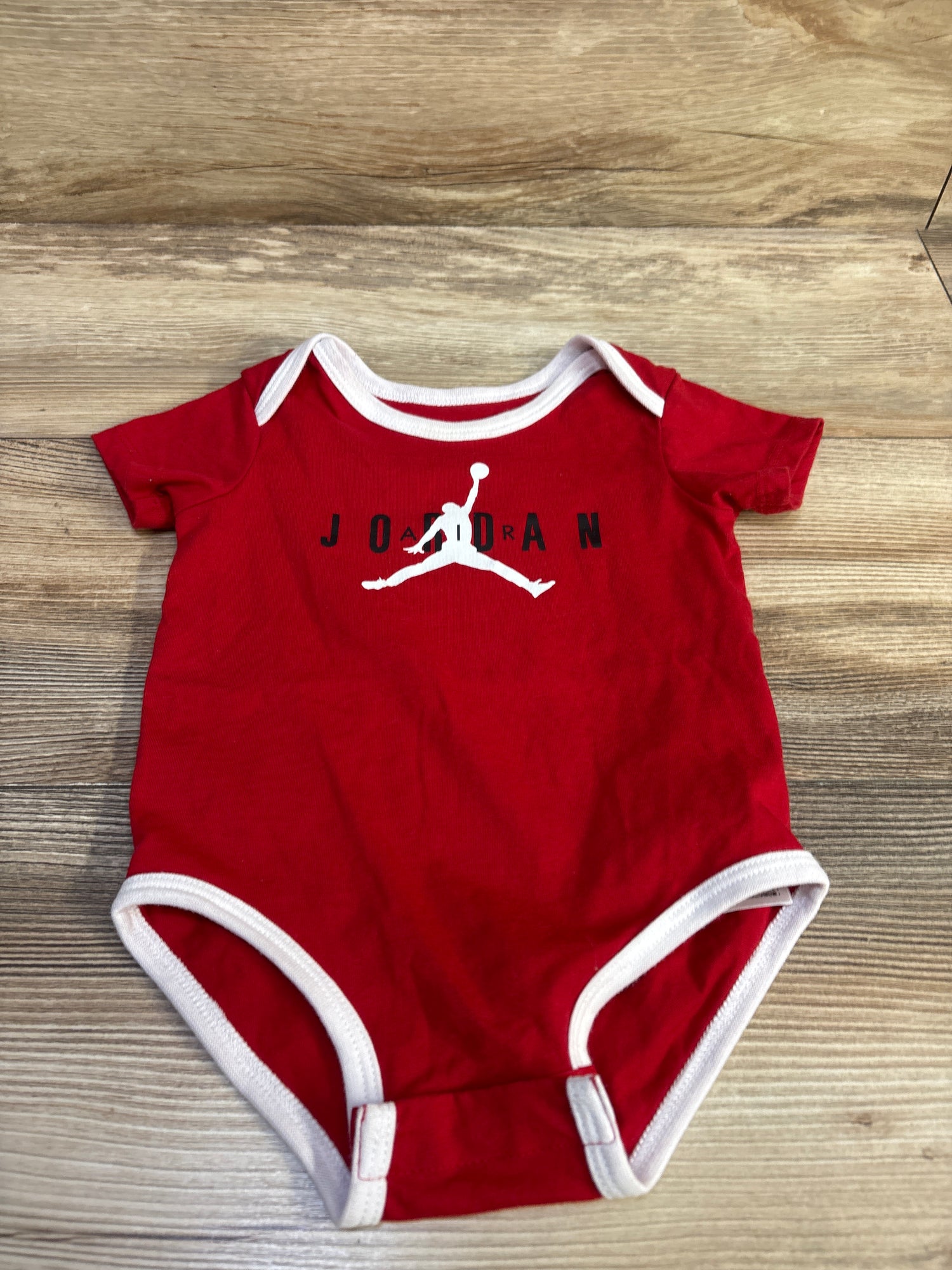 Jordan Bodysuit Red sz 6-12m