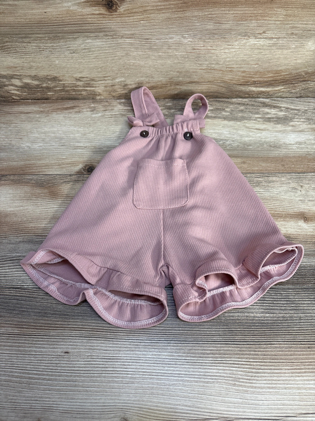 Ribbed Romper Pink sz 3-6m - Me n Mommy To Be