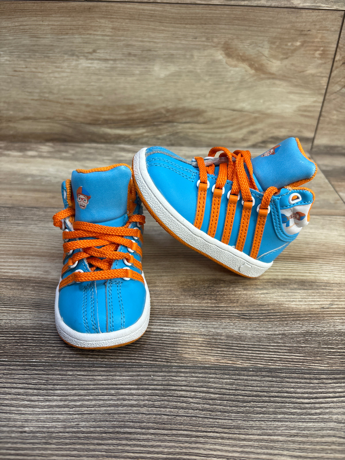 K-Swiss x Blippi Classic Mid Sneakers Blue sz 5c