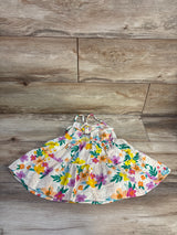 Cat & Jack Gauze Tank Dress Ivory sz 2T