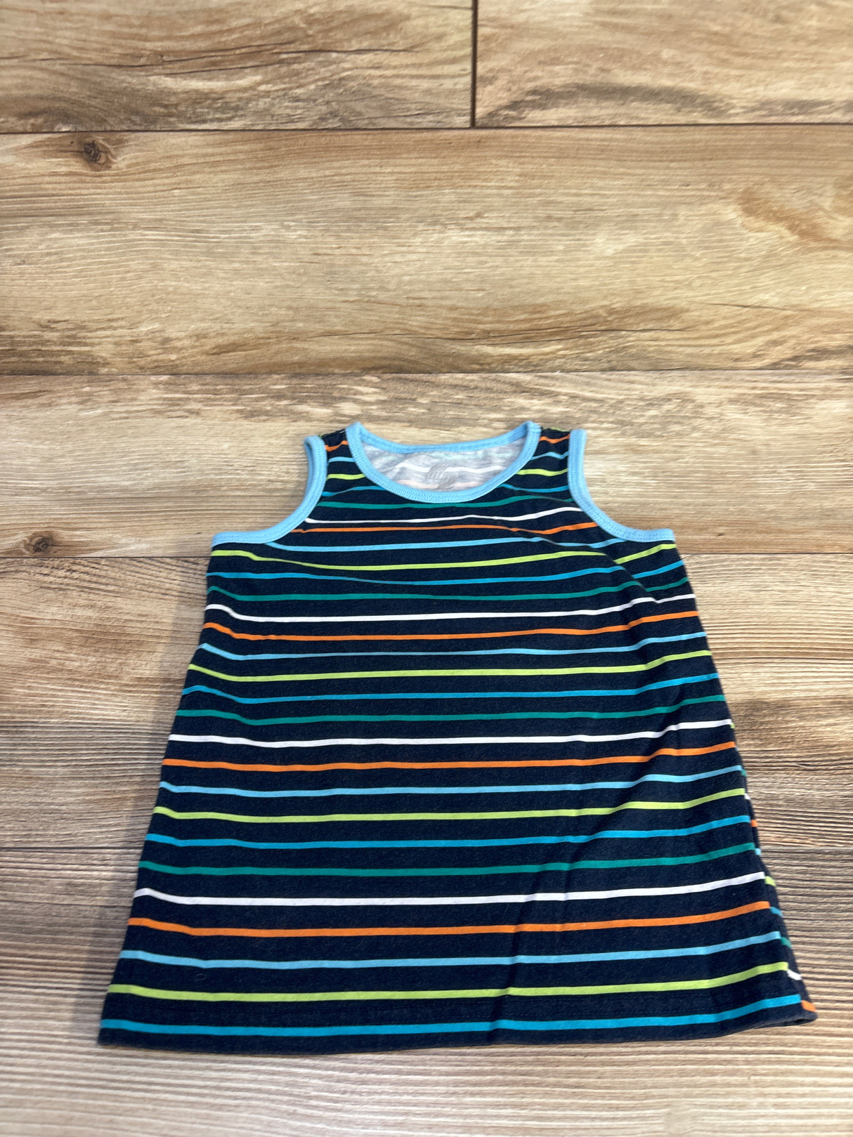 Children's Place Sport Striped Tank Top Navy sz 3T
