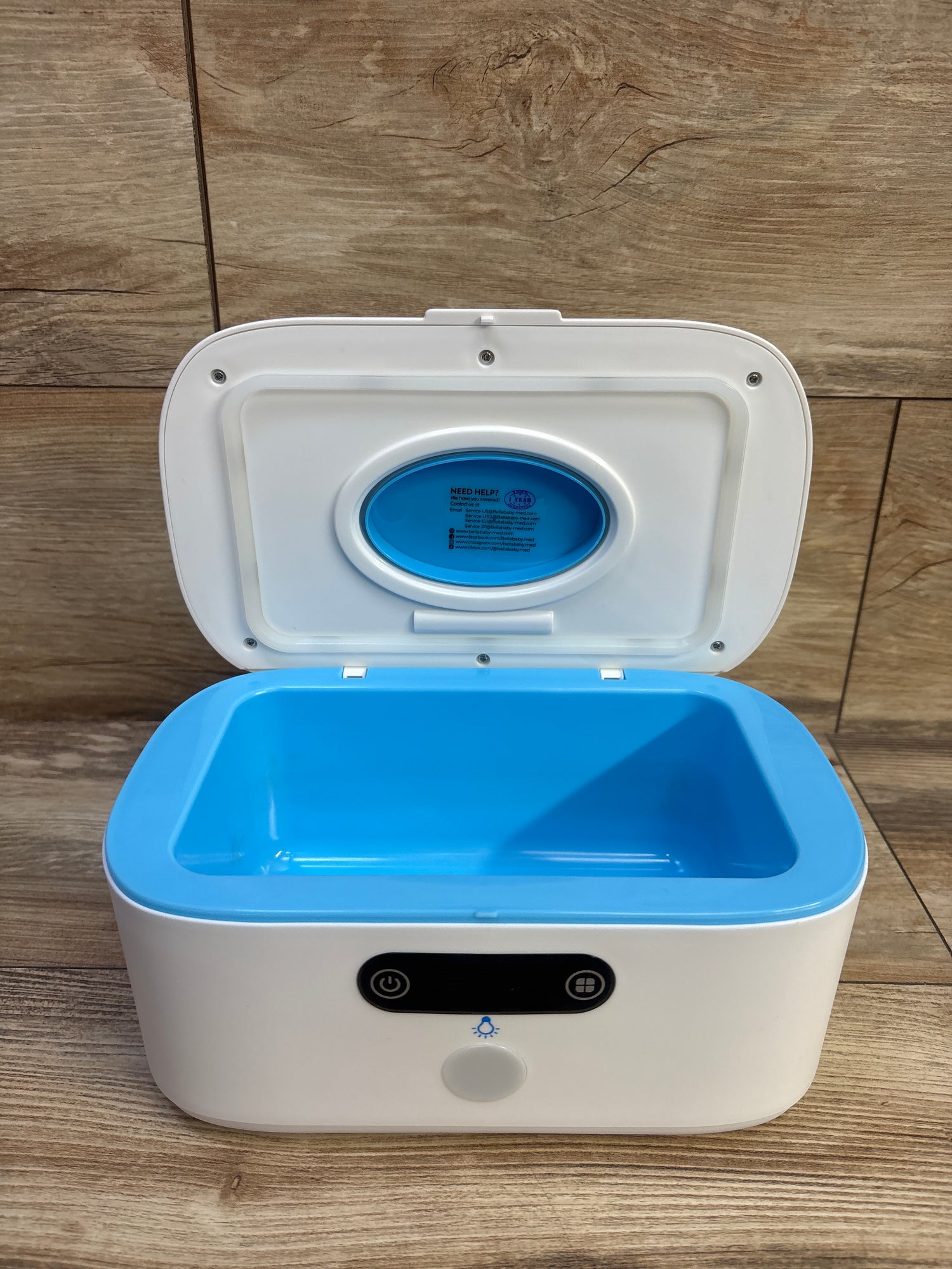 Bellababy Wipe Warmer with Night Light & Temperature Display