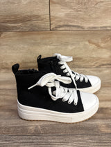 NEW Art Class Platform Canvas High-Top Sneakers Black sz 13c
