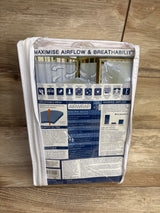 NEW Airwrap Mesh Cot/Crib Liner 4 Sides White