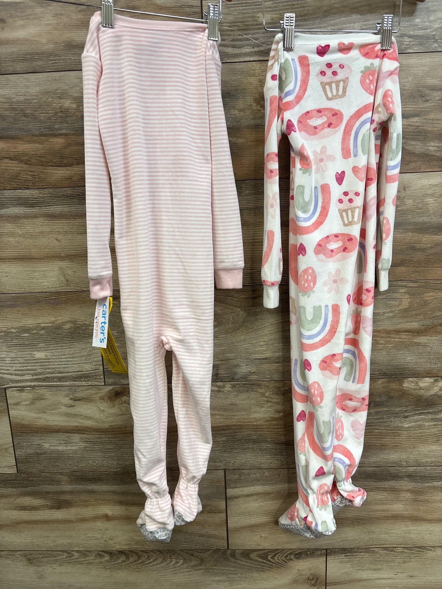 NEW Just One You 2pk Blanket Sleepers White sz 3T