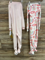 NEW Just One You 2pk Blanket Sleepers White sz 3T