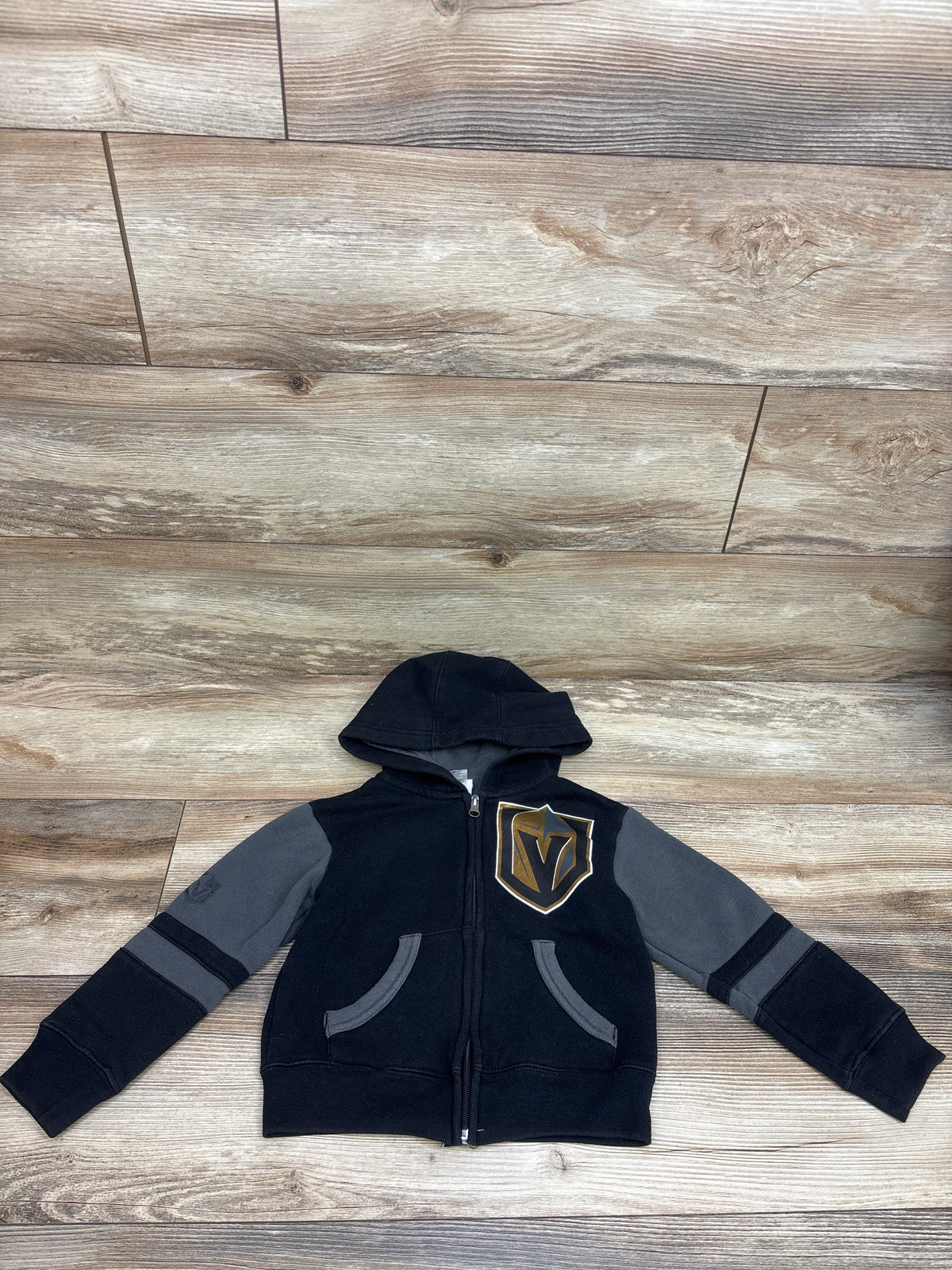 NHL Golden Knights Full-Zip Hoodie Black sz 3T