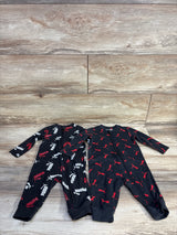 Puma 2pk Footless Sleepers Black sz 0-3m