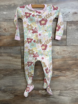 Member's Mark Floral Sleeper Beige sz 18m