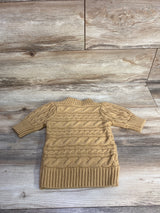 Janie & Jack Cable Knit Sweater Beach Tan sz 2T