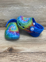 Munchkin by Stride Rite Toddler Boys Light-up Clogs Tie Dye Sz 3c