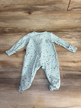 Simple Joys Animal Print Sleeper Mint sz 0-3m