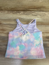 All In Motion Tie-Dye Active Tank Top Lilac sz 4/5T