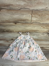 Little Co. Floral Sleeveless Dress Cream sz 2T