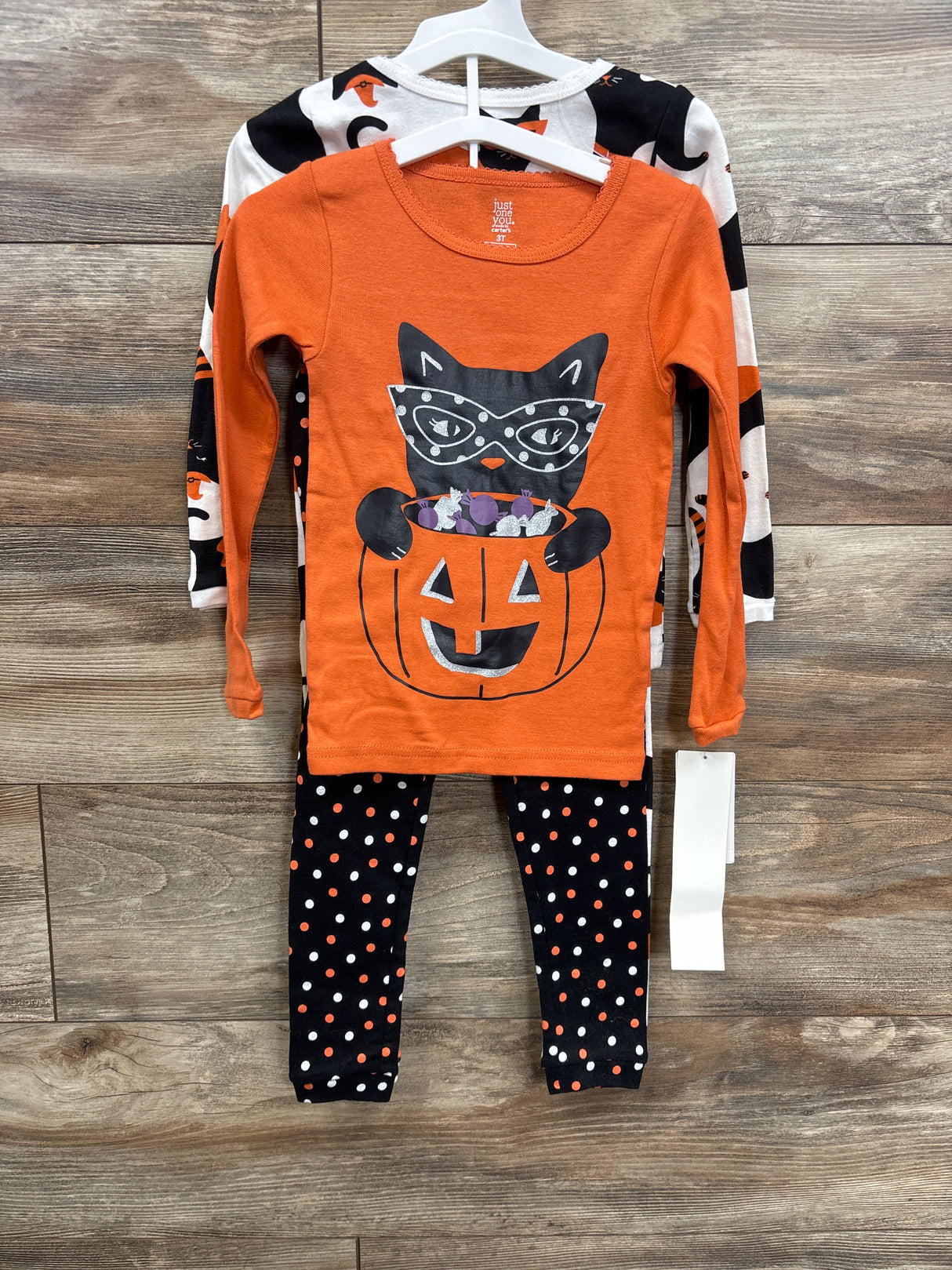 NEW Just One You 4pc Halloween Pajamas sz 3T