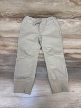 Cat & Jack Drawstring Jogger Pants Tan sz 2T