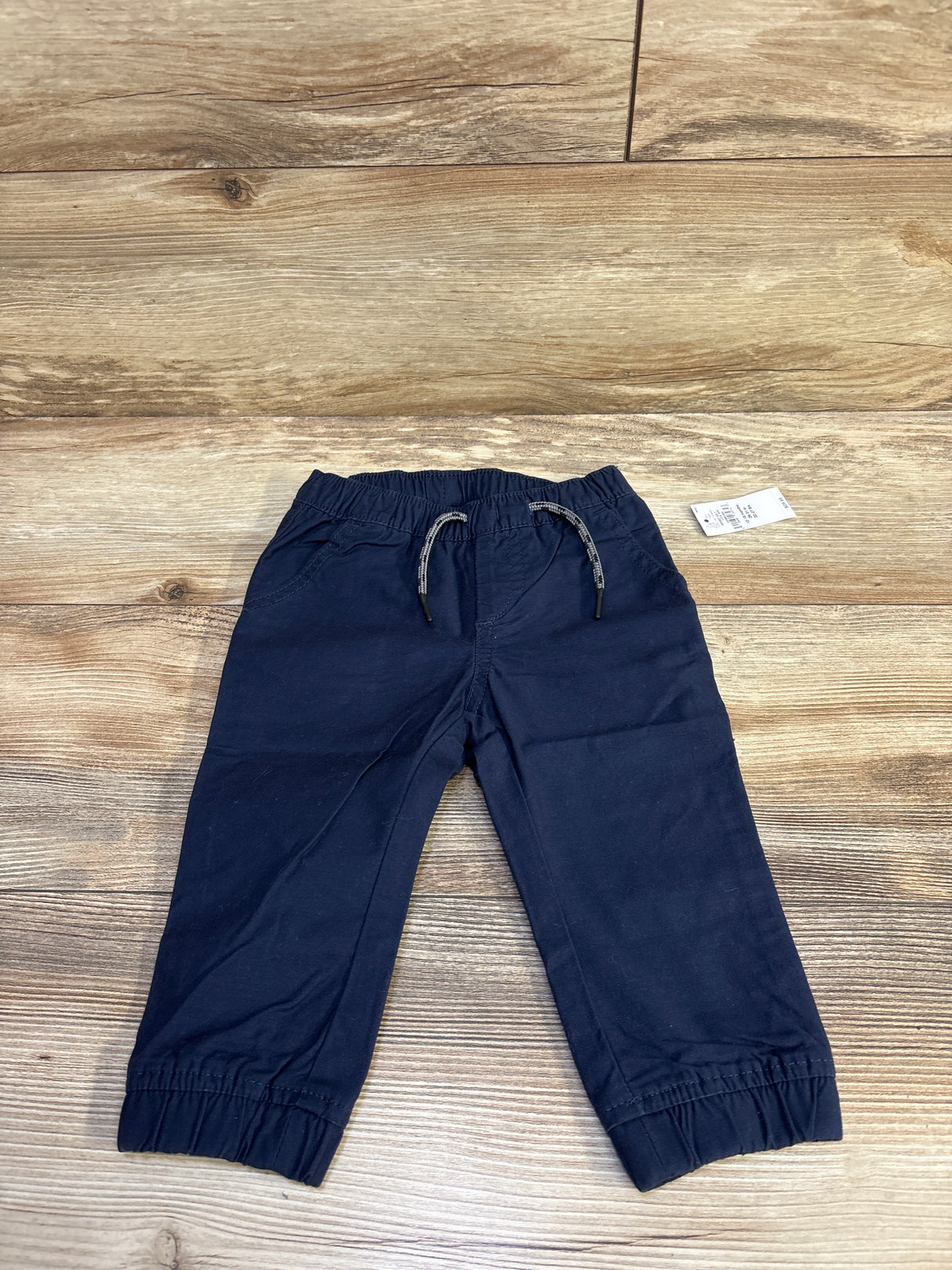 NEW Baby Gap Drawstring Joggers Navy sz 12-18m