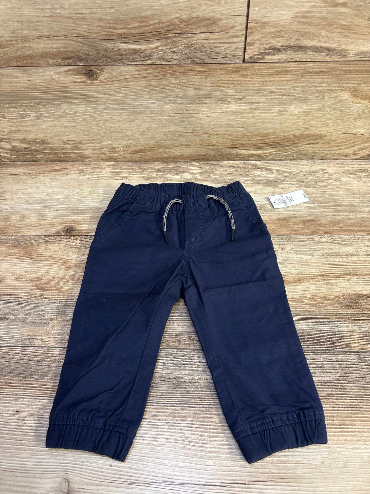 NEW Baby Gap Drawstring Joggers Navy sz 12-18m