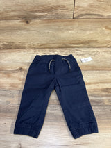 NEW Baby Gap Drawstring Joggers Navy sz 12-18m