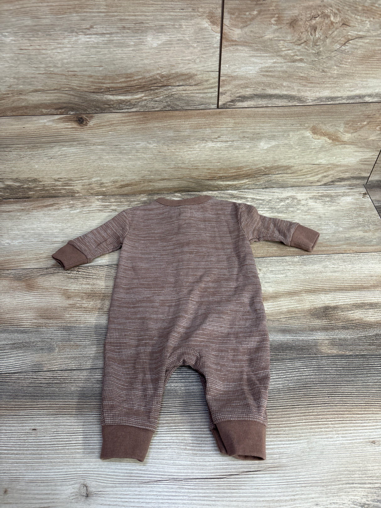 Baby Gap Thermal Coverall Brown sz 0-3m
