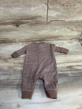 Baby Gap Thermal Coverall Brown sz 0-3m