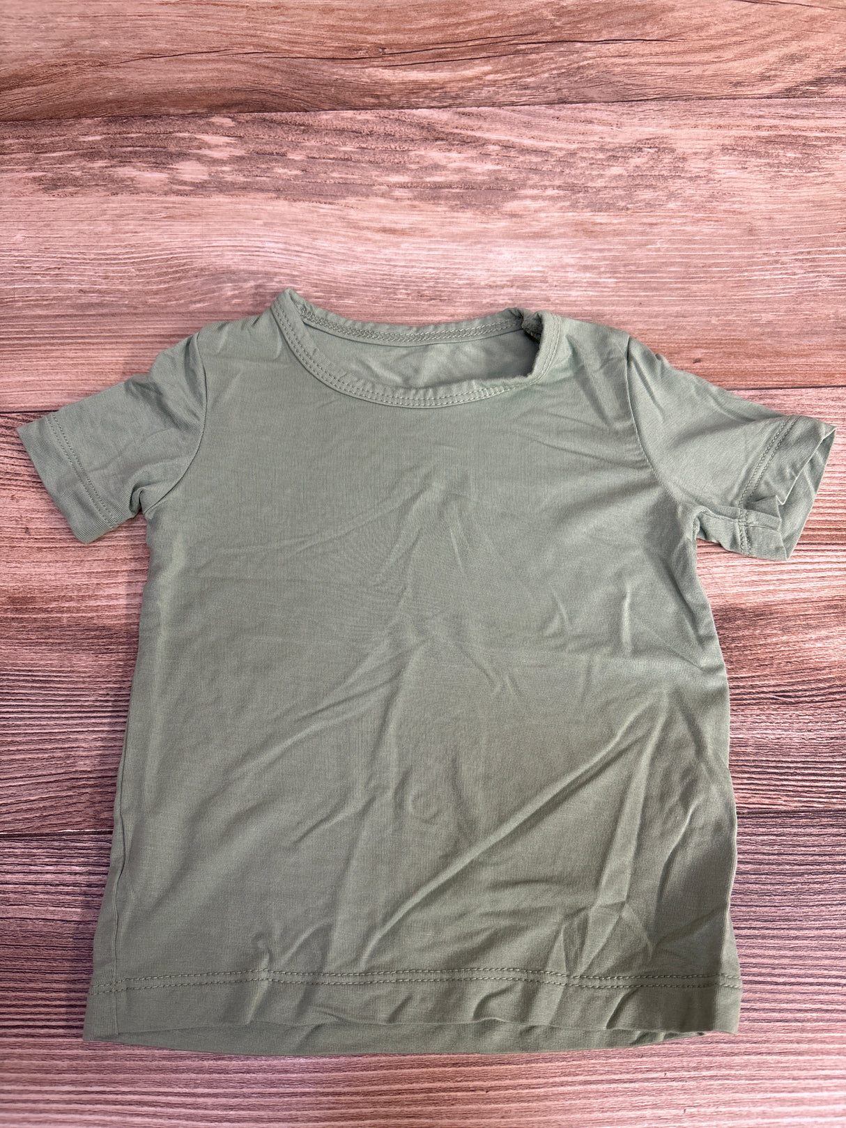 Solid Bamboo Shirt Green sz 12-24m