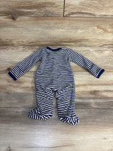 Carter's Terry Cloth Sleeper Navy sz Newborn - Me n Mommy To Be
