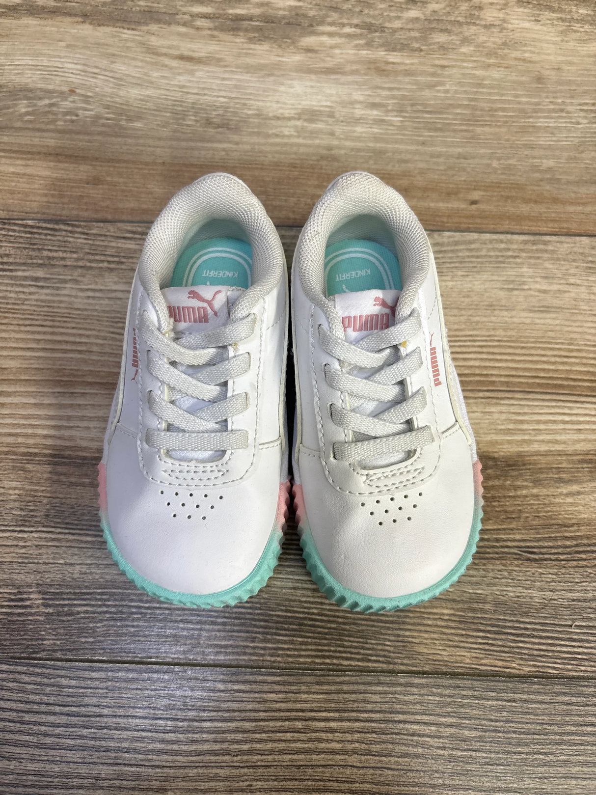 Puma Carina 2.0 Fade Sneakers White sz 6c