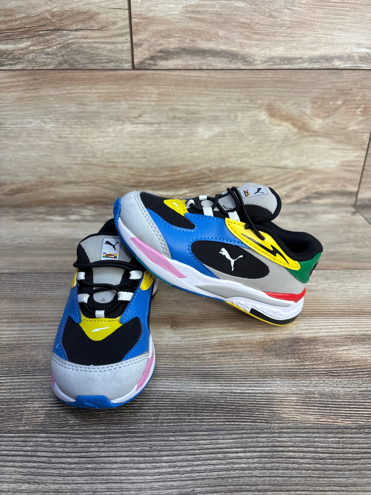 Puma RS-Fast Infant 'International Flags' Sneakers sz 9c