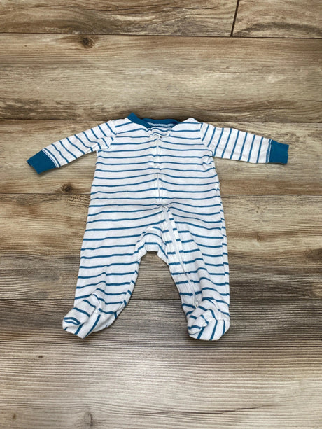 Carter's White Striped Sleeper sz 3m - Me 'n Mommy To Be