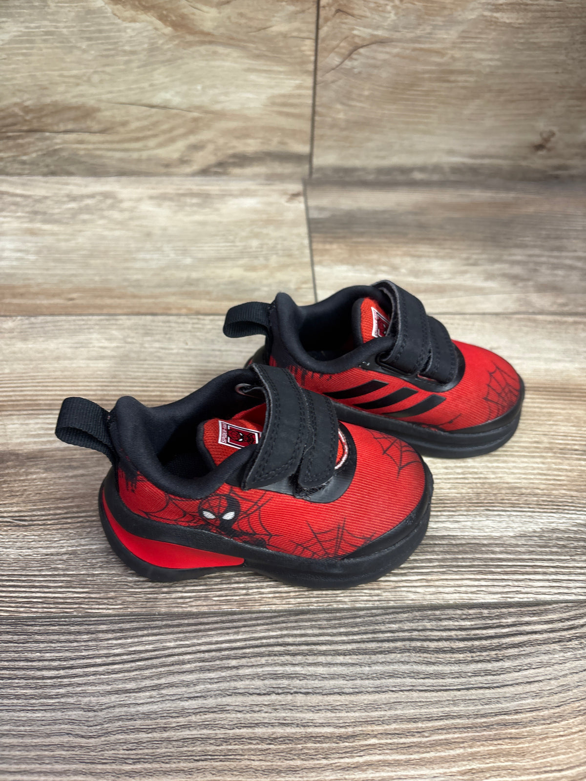 Adidas x Marvel Spider-Man FortaRun Sneakers Red sz 4c
